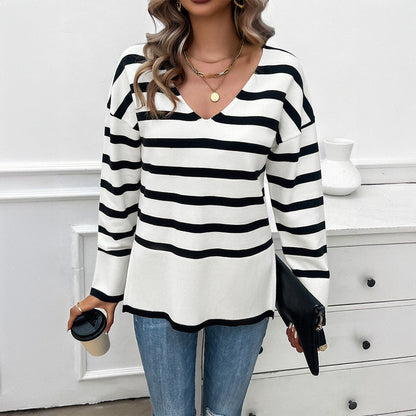 Maglione dal design curato