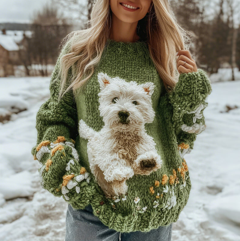 Maglione in stile vintage senza tempo