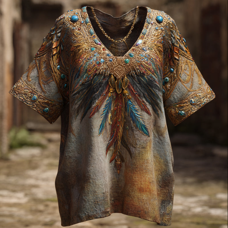 Camicia in stile vintage senza tempo