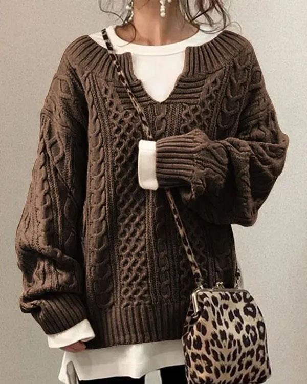 Maglione dal design elegante