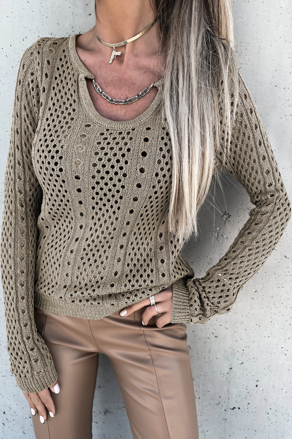Maglione dal design classico