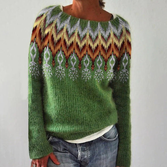 Maglione dal design curato