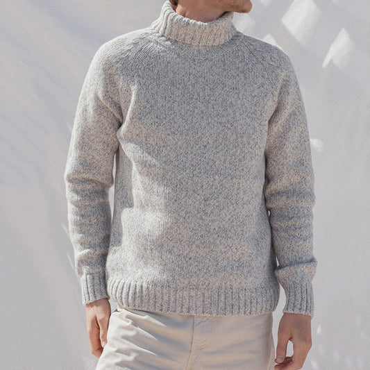 Minimalist Men's Pullover Sweater elevenforest