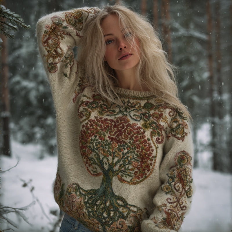 Maglione in stile vintage senza tempo