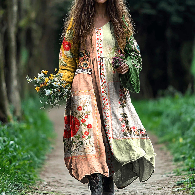 Vestito dal design curato