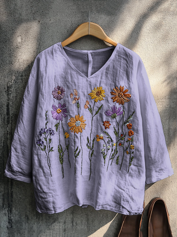 Camicetta in stile vintage senza tempo