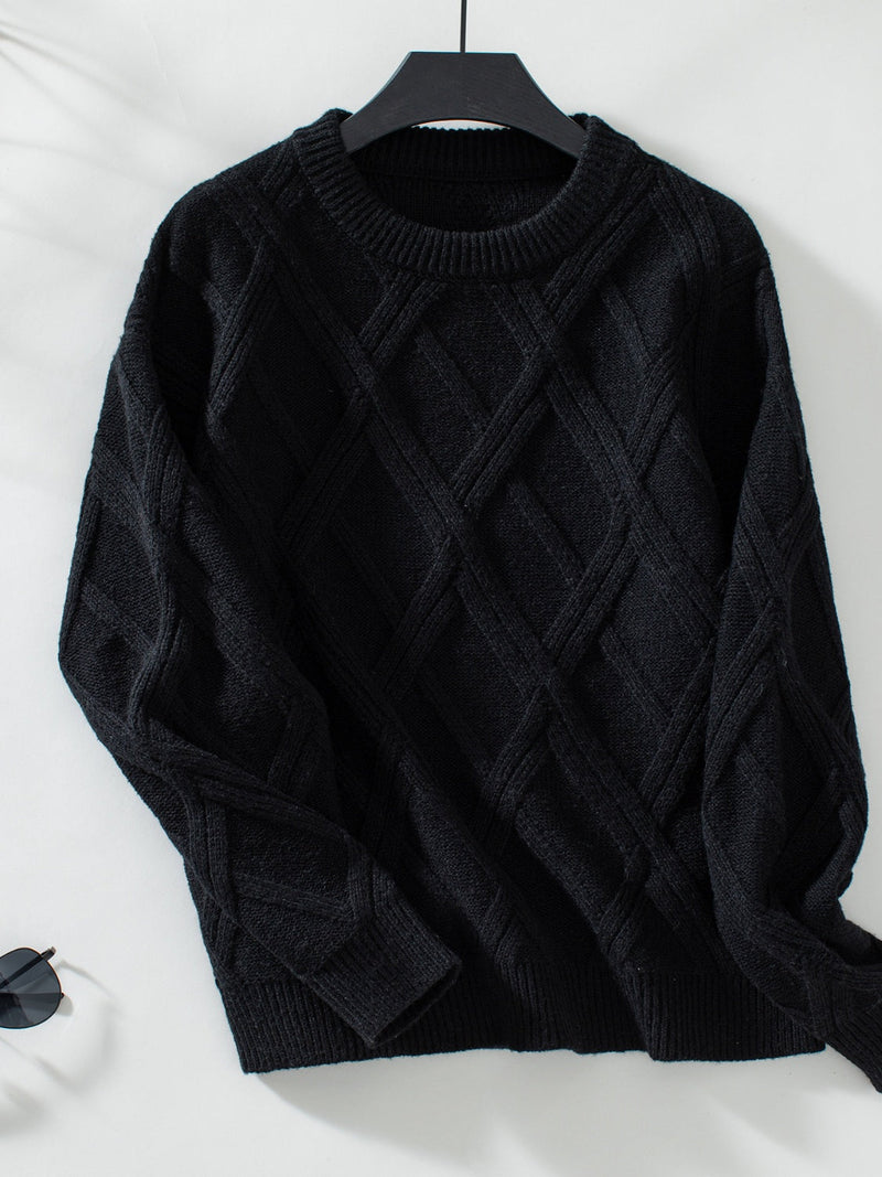 Maglione dal design curato
