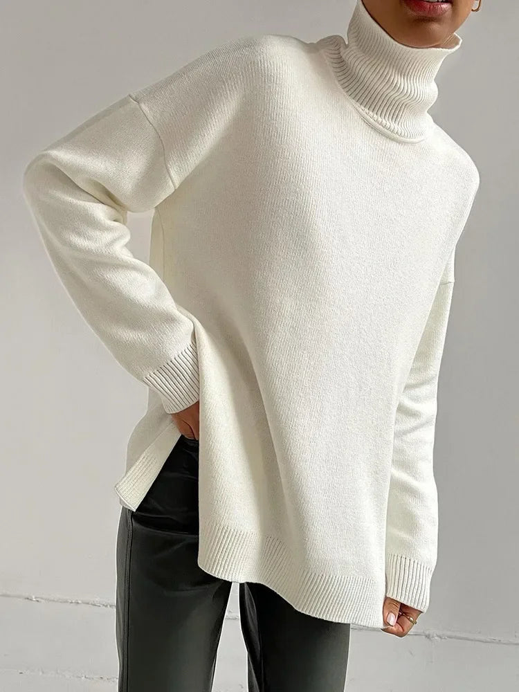 Maglione dal design curato