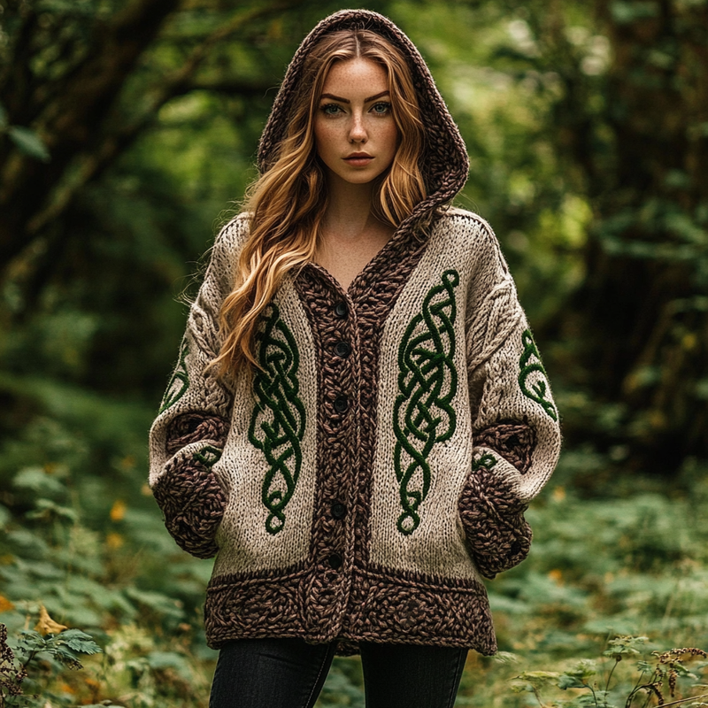 Cardigan dal design curato