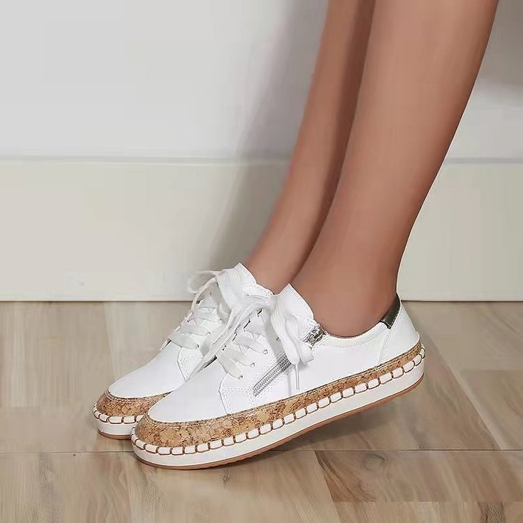 LP | Scarpe da ginnastica semplici con fiori