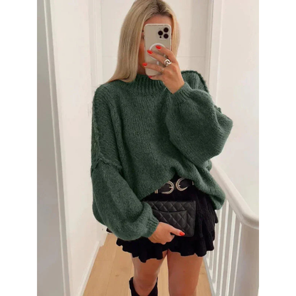 Maglione dal design curato