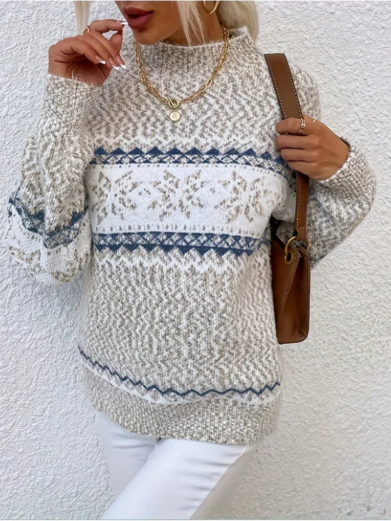 Maglione dal design curato