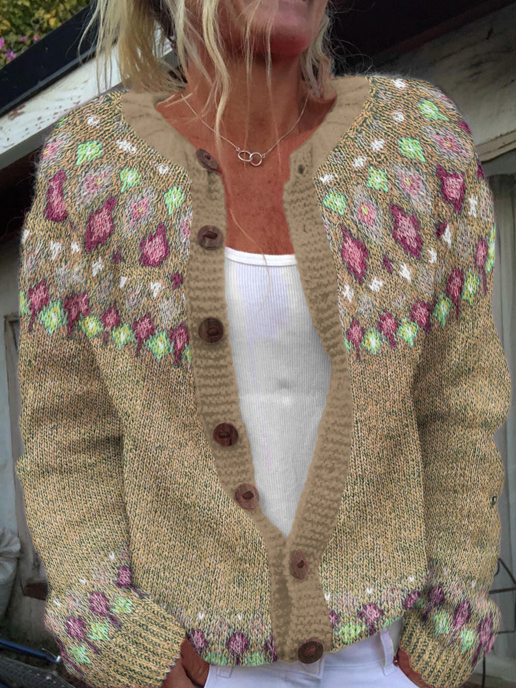 Cardigan dal design classico