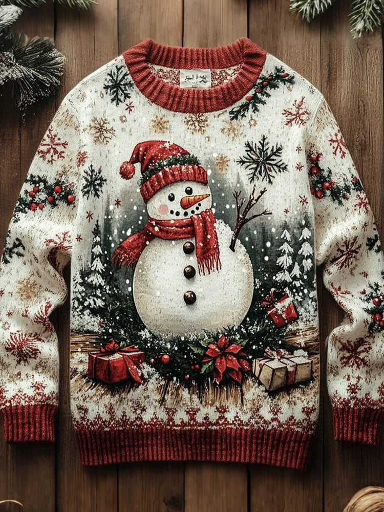 Maglione dal design curato