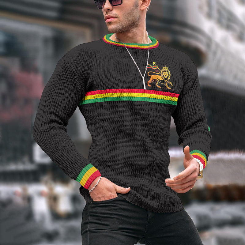 Maglione dal design curato