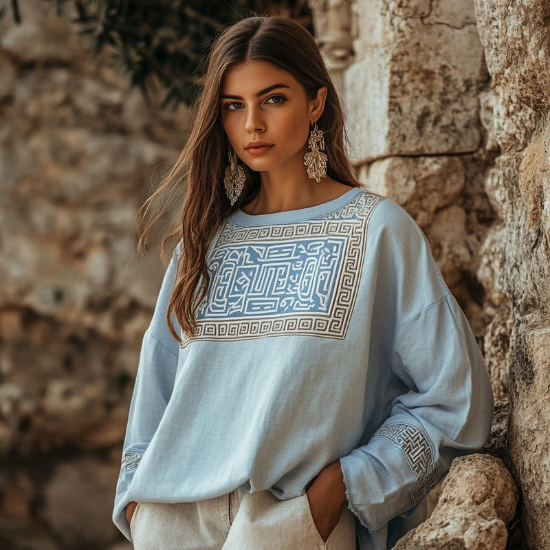 Camicia dal design curato