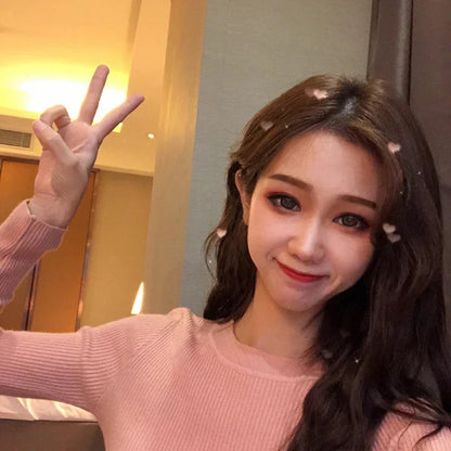 Maglione dal design curato