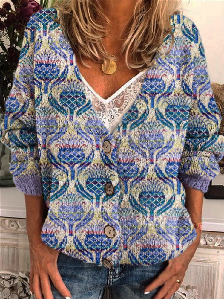 Cardigan ispirato al vintage