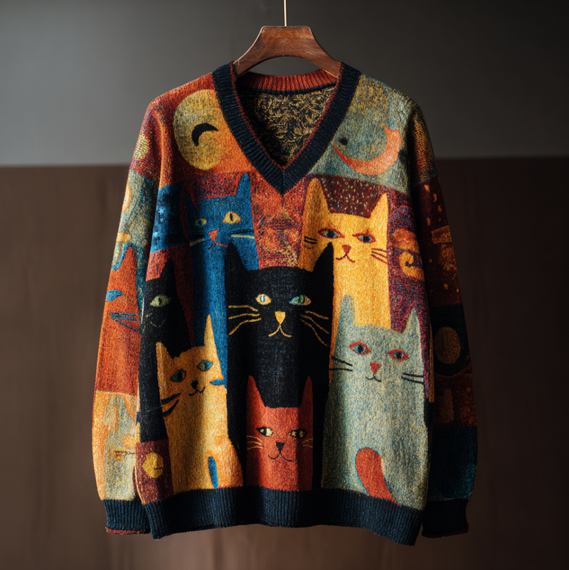 Maglione ispirato al vintage