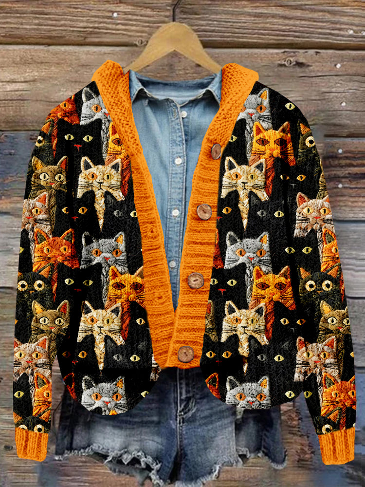 Cardigan dal design curato