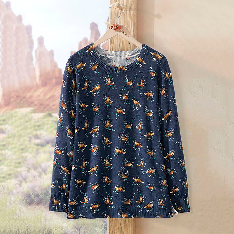 Maglione dal design curato