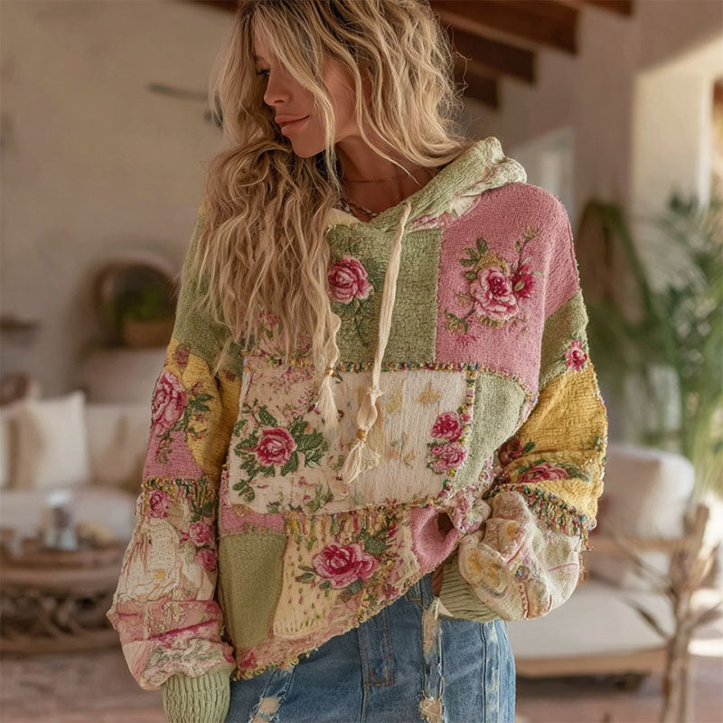 Suéter de inspiración vintage