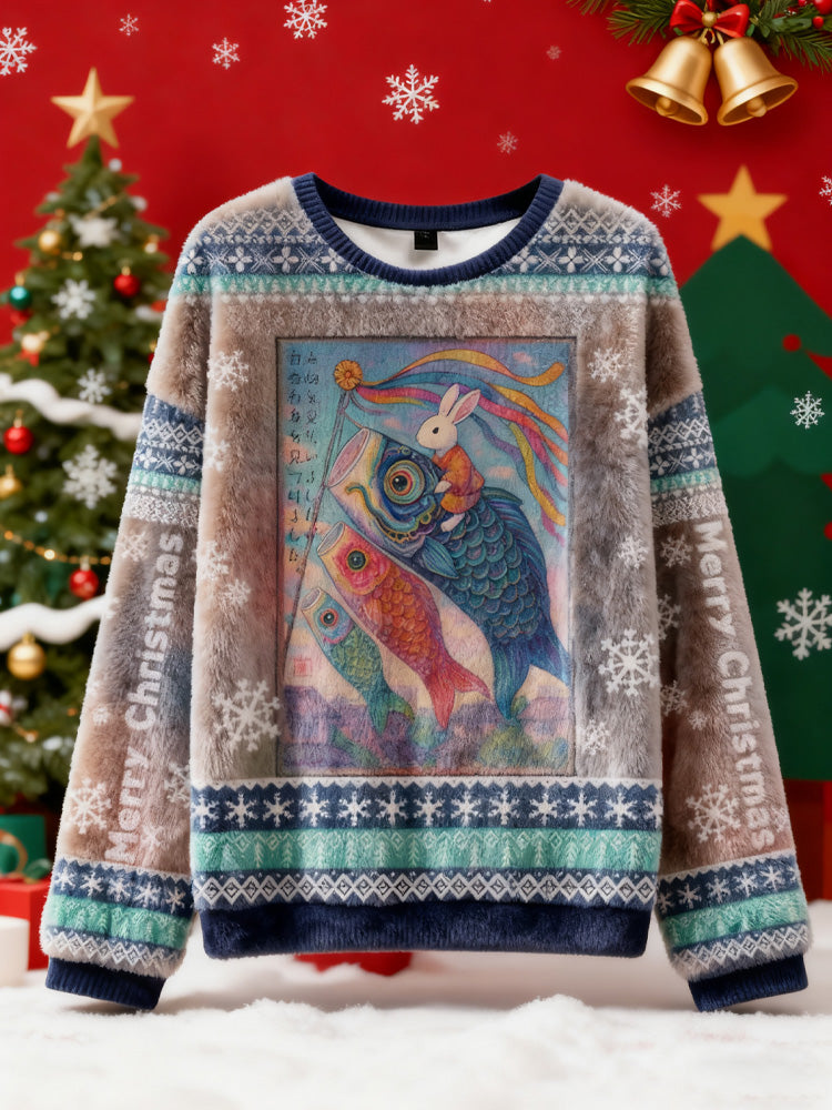 Maglione dal design curato