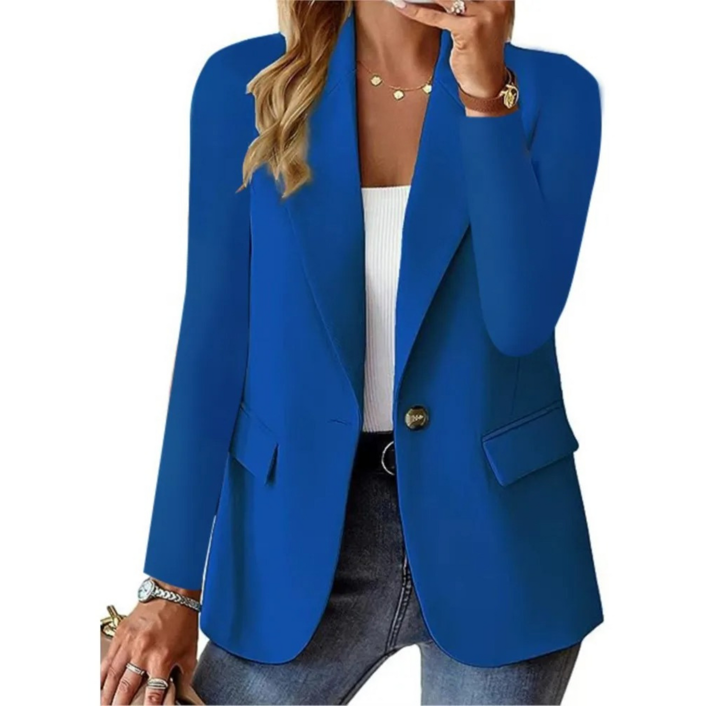 LP | Blazer casual a maniche lunghe da donna