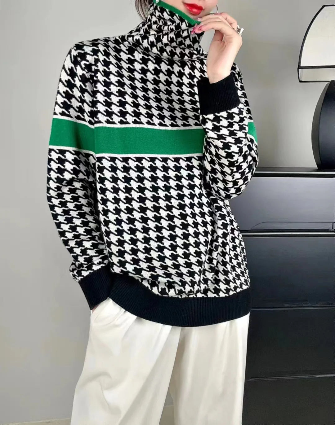 Maglione splendidamente realizzato