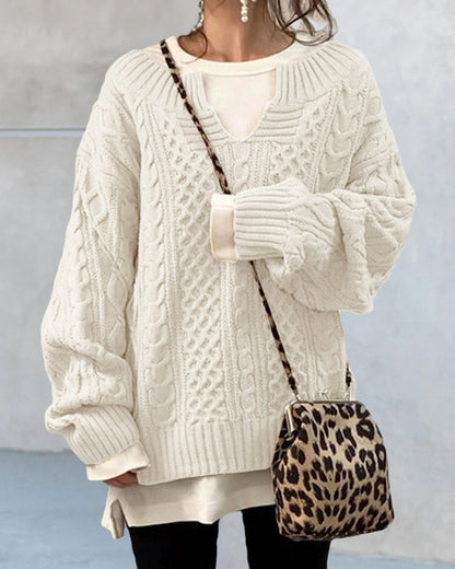 Maglione dal design raffinato