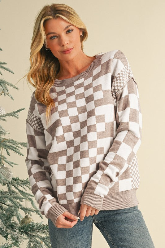 Maglione in stile vintage senza tempo