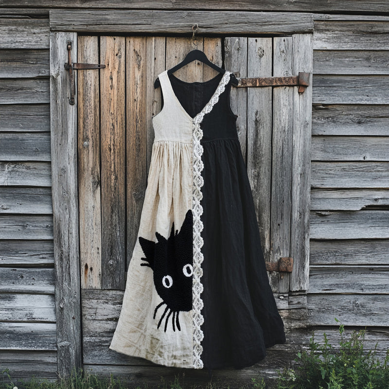 Vestito dal design curato