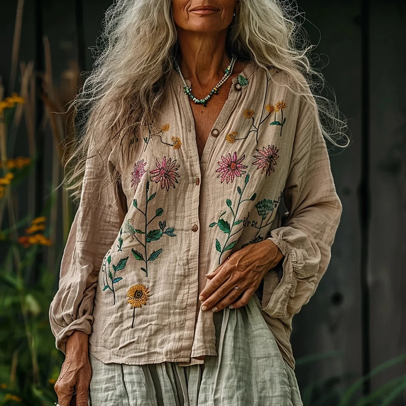 Camicia ispirato al vintage