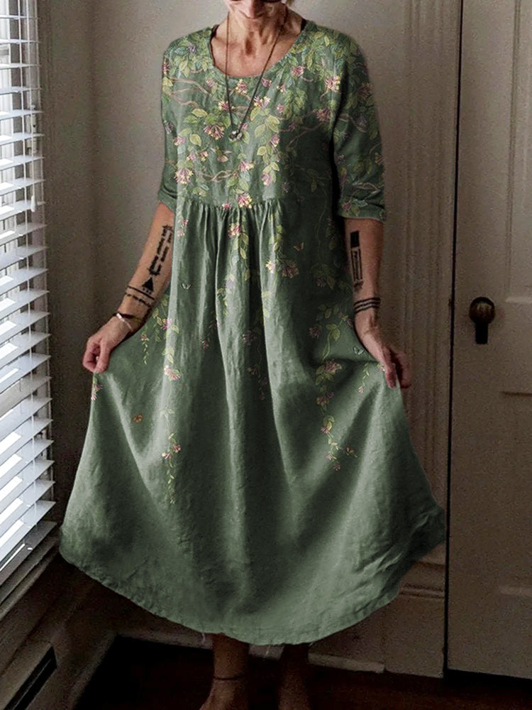 Vestito dal design curato