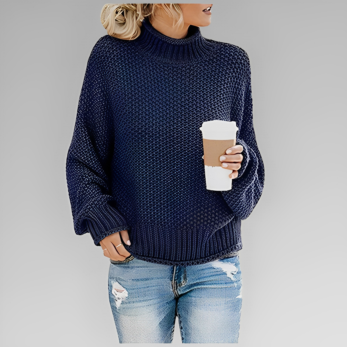 Eveline | Fashionable and Effortless winter Pullover