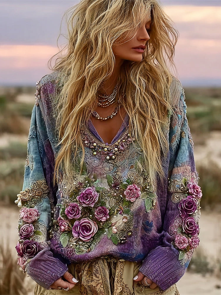Maglione in stile vintage senza tempo