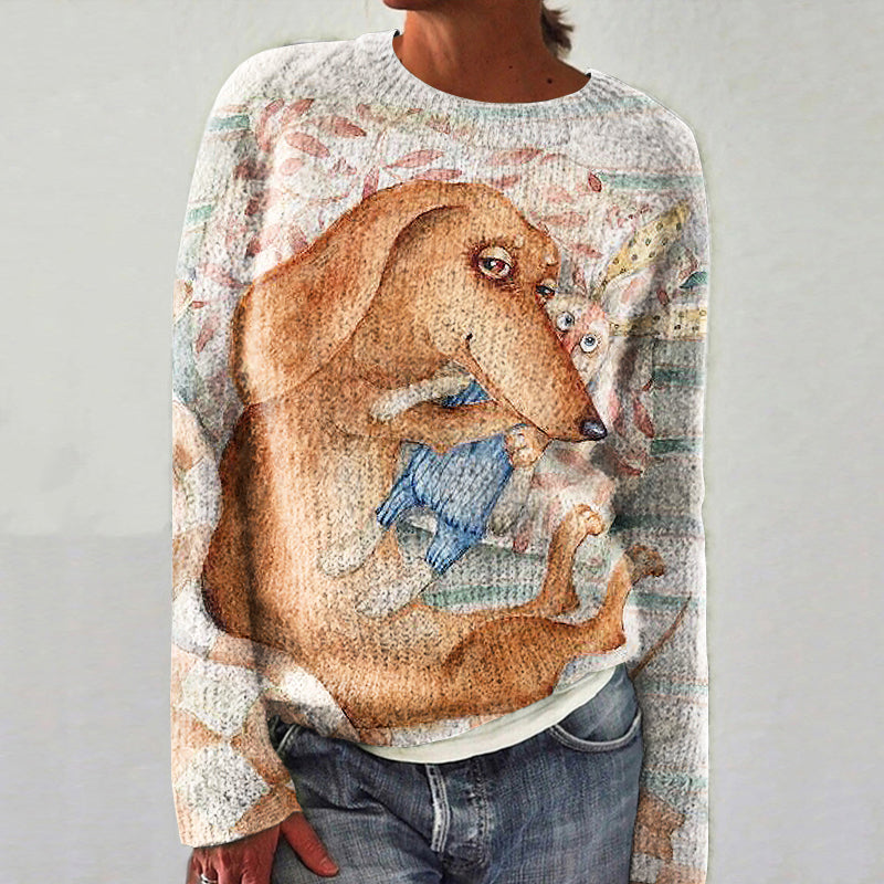 Maglione in stile vintage senza tempo