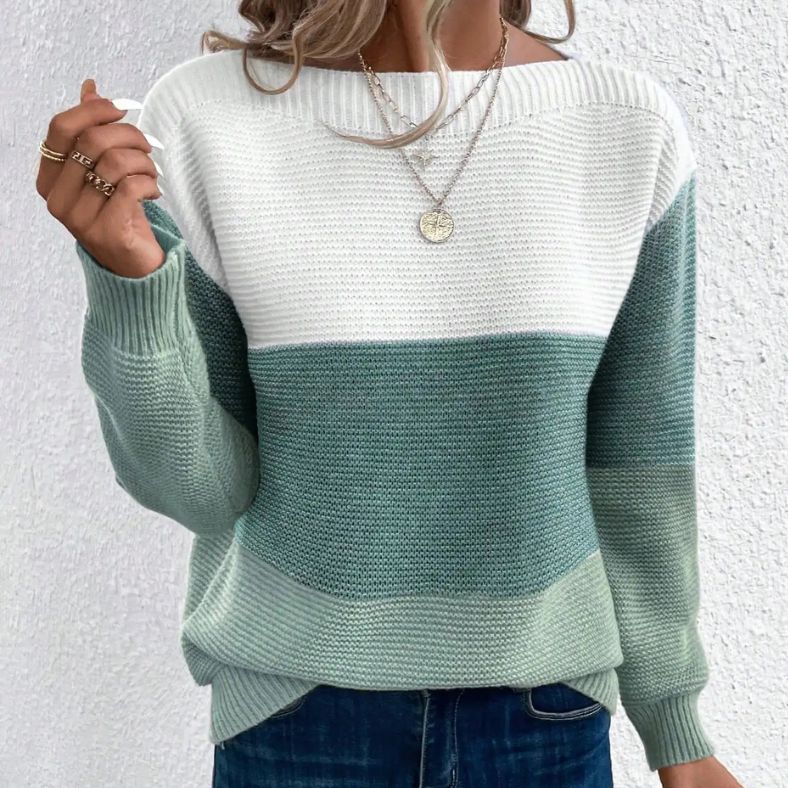 Maglione dal design curato