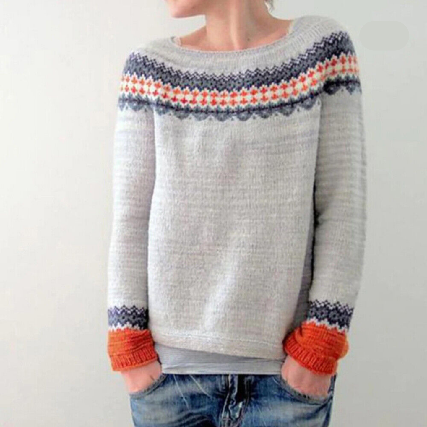 Maglione dal design classico