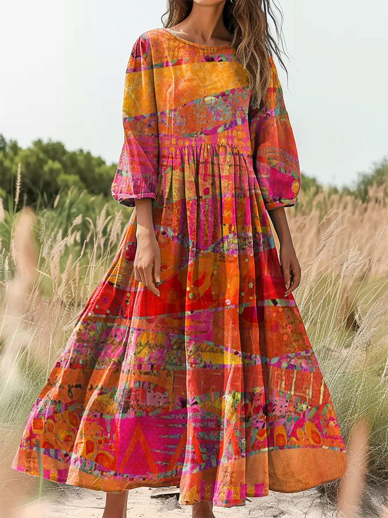 Vestito dal design curato