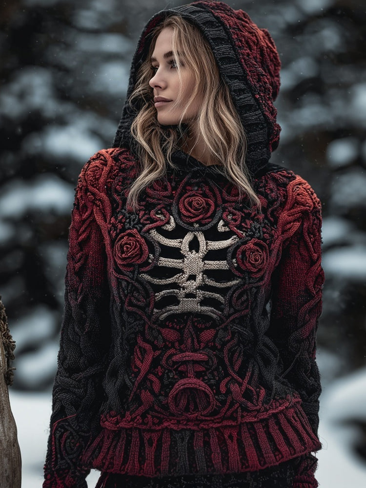 Maglione dal design curato