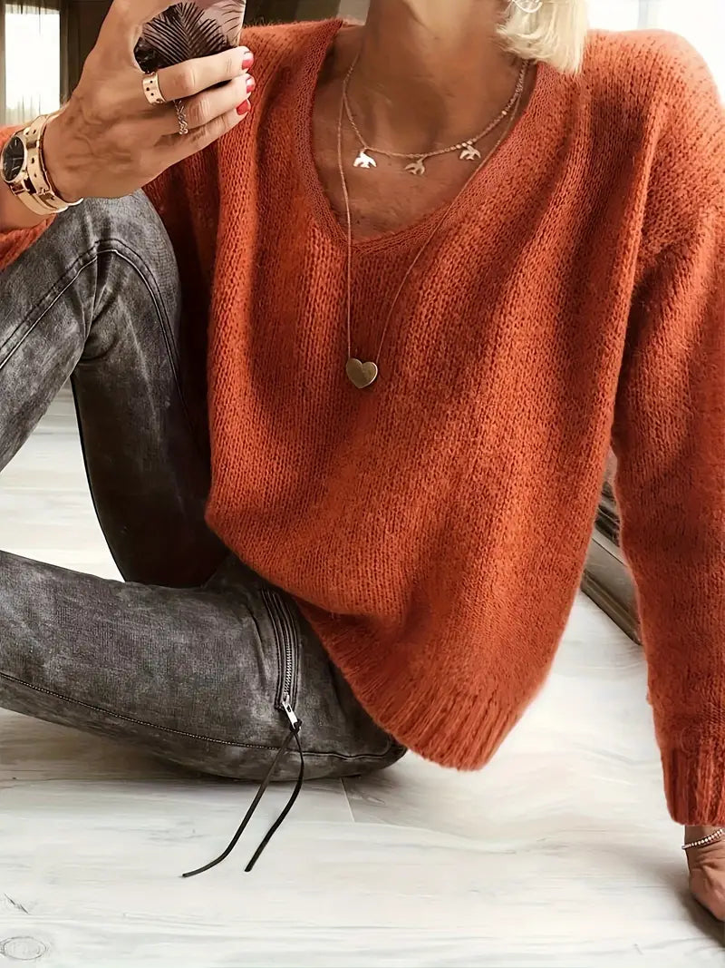 Alice® | V-neck knitted sweater