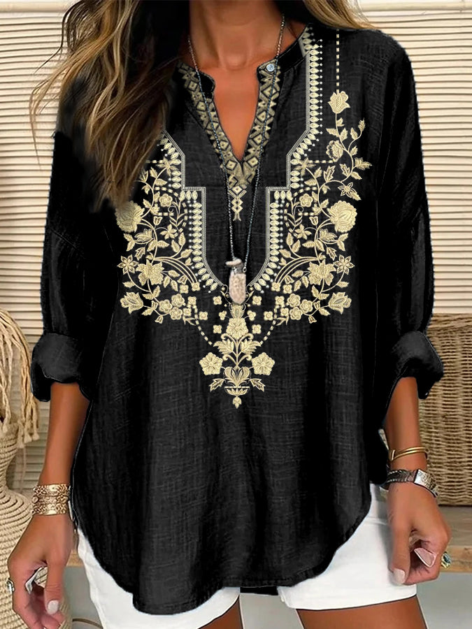 Camicia in stile vintage senza tempo