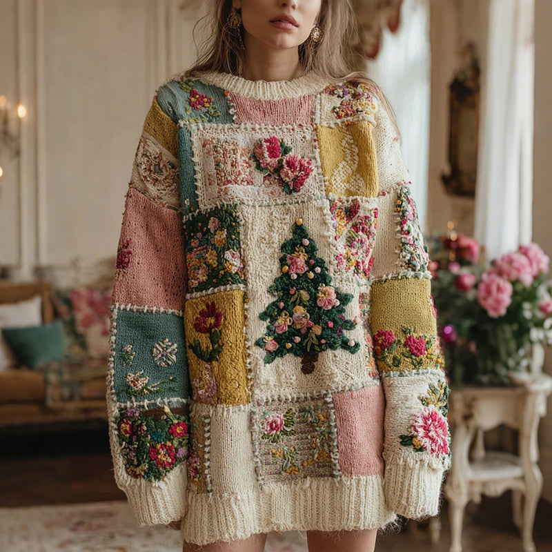 Suéter de inspiración vintage