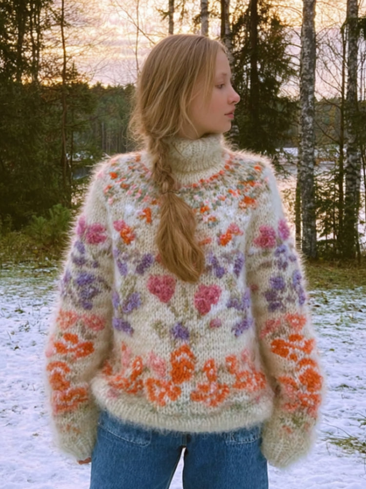Maglione splendidamente realizzato
