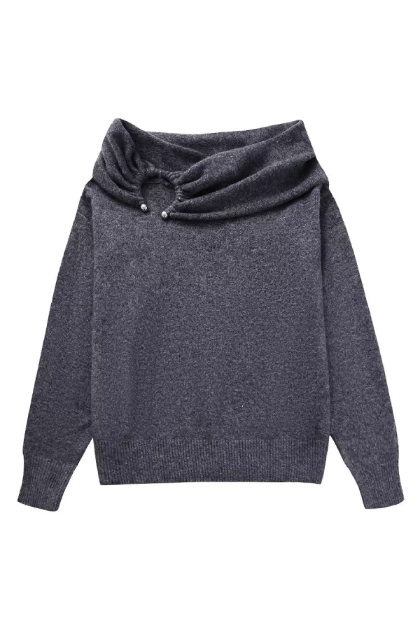Maglione dal design curato