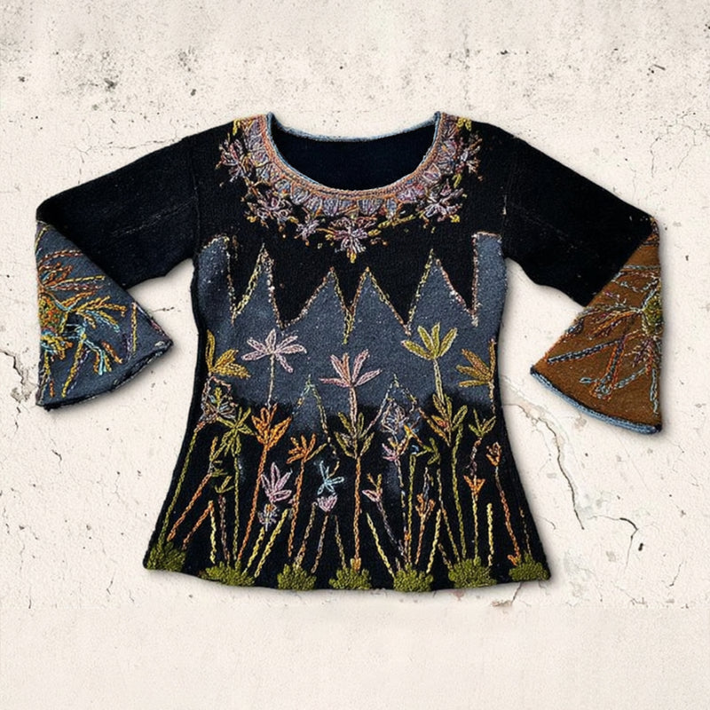 Maglione in stile vintage senza tempo