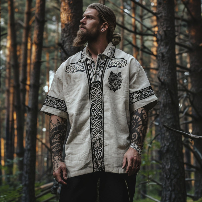 Camicia dal design curato