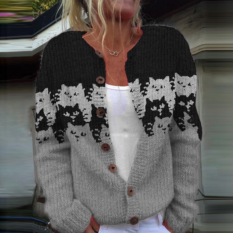 Cardigan dal design curato