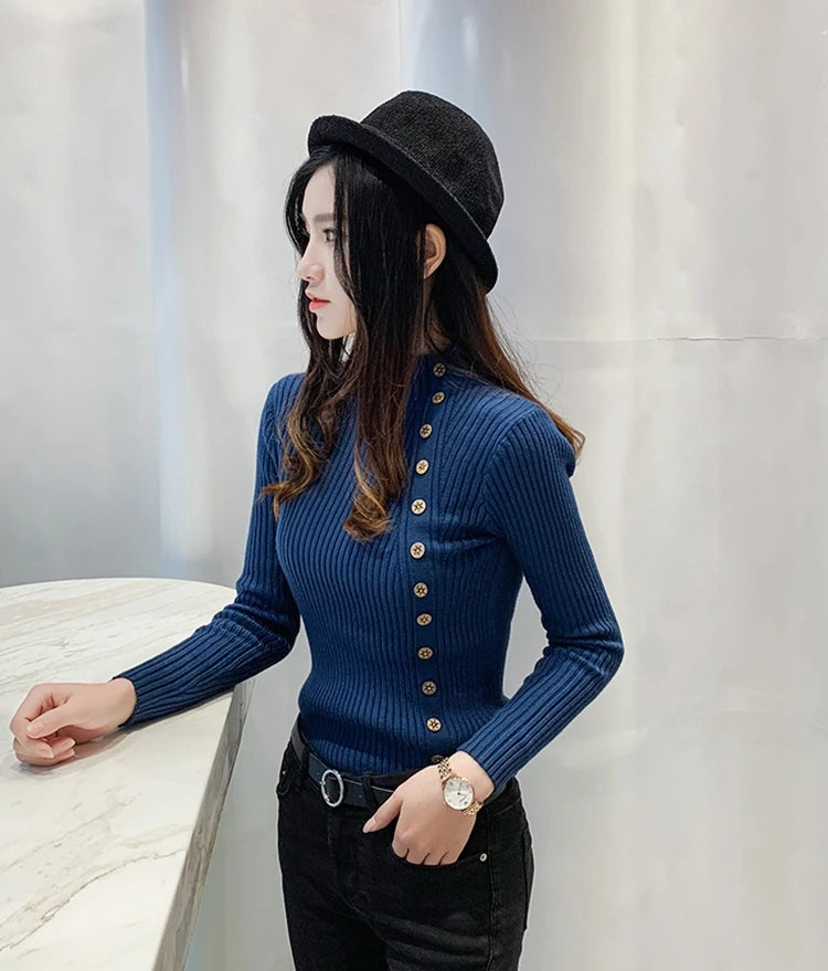 Maglione dal design curato